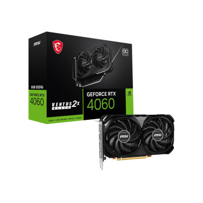 MSI GeForce RTX 4060 VENTUS 2X BLACK 8G OC