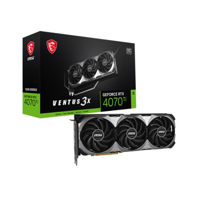 MSI GeForce RTX 4070 Ti VENTUS 3X E1 OC 12GB GDDR6X