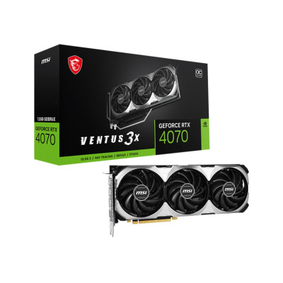 MSI GeForce RTX 4070 VENTUS 3X 12G OC