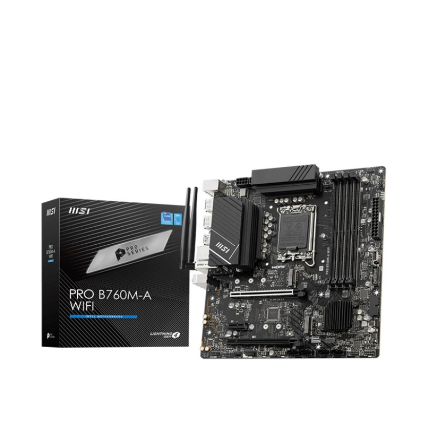 最終値下げ MSI B760M-A WIFI DDR5 DP×2 HDMI×2 MSI PRO B760M-A WIFI DDR5