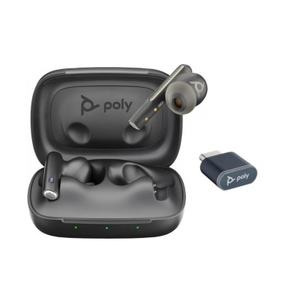 Poly Voyager Free 60 UC M Carbon Black Earbuds (7Y8L8AA)