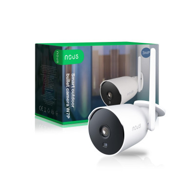 Nous Smart IP Outdoor Bullet WiFi Camera 3MP
