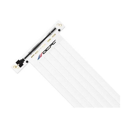 OCPC XTENDER RISER CABLE PCI-E 3.0 VERT 250MM White