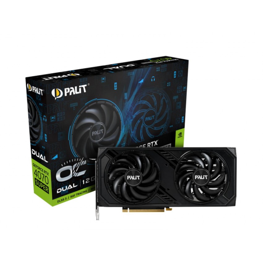 Palit GeForce RTX 4070 SUPER Dual OC (NED407SS19K9-1043D)