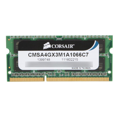 Corsair 4 GB SO-DIMM DDR3 Mac Memory (CMSA4GX3M1A1066C7)
