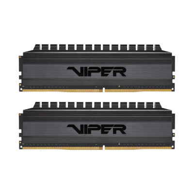 PATRIOT 16 GB (2x8GB) DDR4 3000 MHz Viper 4 Blackout (PVB416G300C6K)