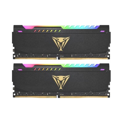 Patriot 16GB (2x8GB) 3600MHz CL18 Viper Steel RGB (PVSR416G360C8K)