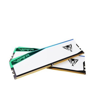 Patriot 32GB (2x16GB) 7000MHz  CL38 Viper Elite 5 RGB White (PVER532G70C38KW)