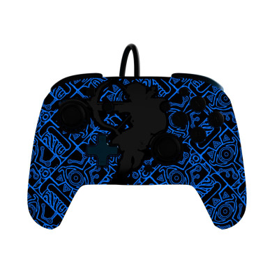 PDP SWITCH Rematch Zelda Sheikah Shoot Glow wired pad (500-134-SKSG)