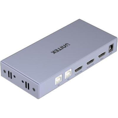 Unitek 4K HDMI 2.0 KVM Switch 2-in 1-out +USB