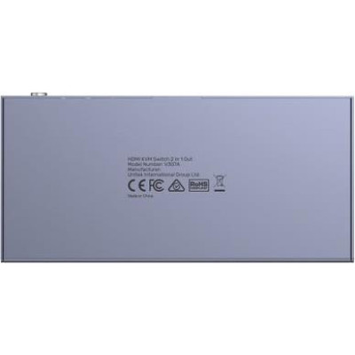 Unitek 4K HDMI 2.0 KVM Switch 2-in 1-out +USB