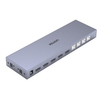 Unitek 4K HDMI 2.0 KVM Switch 4-in 1-out +USB  (V306A)