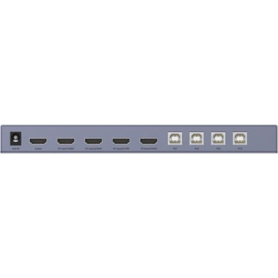 Unitek 4K HDMI 2.0 KVM Switch 4-in 1-out +USB  (V306A)