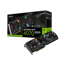 PNY GEFORCE RTX 4070 SUPER XLR8 Gaming VERTO X3 OC 12GB GDDR6X (VCG4070S12TFXXPB1-O)