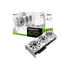 PNY GeForce RTX 4070Ti LED Verto White Edition 12GB GDDR6X (VCG4070T12TFWXPB1)