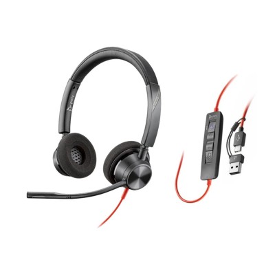 POLY Blackwire 3320-M Black (8X220AA)