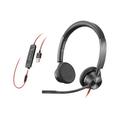 POLY BlackWire C3325-M USB-A HS Stereo Black (76J21AA)