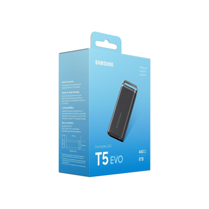 Samsung T5 EVO 8ТБ (MU-PH8T0S)