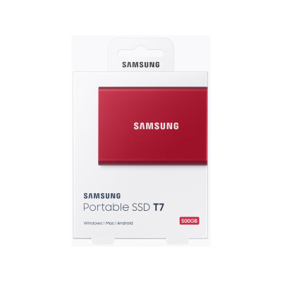 Samsung T7 500 GB Red (MU-PC500R/WW)