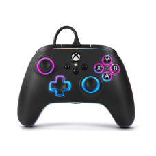 PowerA PC/XS Pad Advantage Lumectra black and RGB LED strip (XBGP0076-01)
