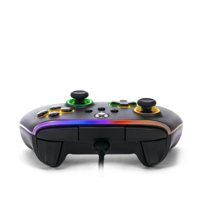 PowerA PC/XS Pad Advantage Lumectra black and RGB LED strip (XBGP0076-01)