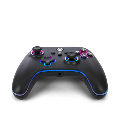 PowerA PC/XS Pad Advantage Lumectra black and RGB LED strip (XBGP0076-01)