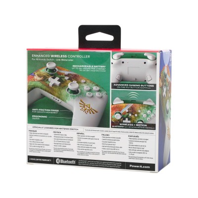 PowerA SWITCH Pad Enhanced Zelda Link Watercolor (1522800-01)