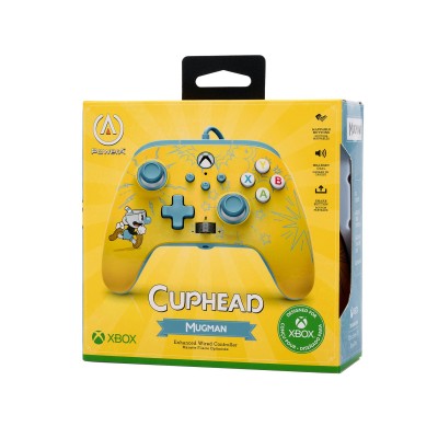 PowerA XS Pad przewodowy Enhanced Cuphead Mugman (1517532-01)