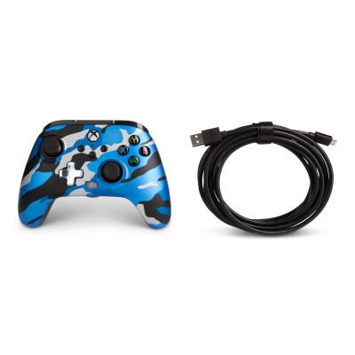 PowerA XS Wired Pad Enhanced Metallic Blue Camo (1518911-01)
