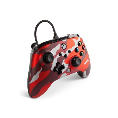 PowerA XS Wired Pad Enhanced Metallic Red Camo (1518910-01)