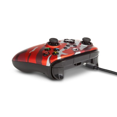 PowerA XS Wired Pad Enhanced Metallic Red Camo (1518910-01)