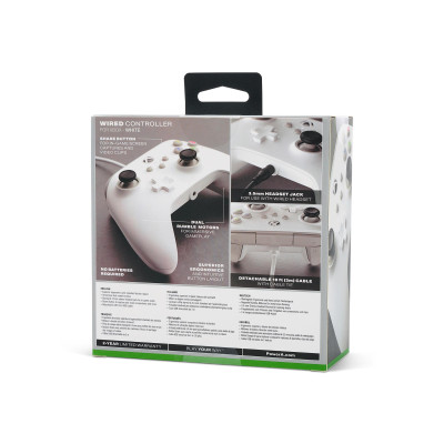 PowerA XS/PC Wired Pad - белый (1519365-01)