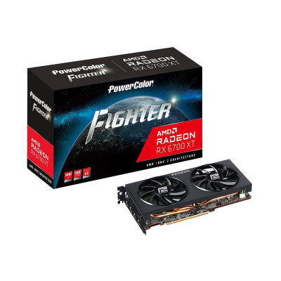 PowerColor Radeon RX 6700XT Fighter 12GB (AXRX 6700XT 12GBD6-3DH)