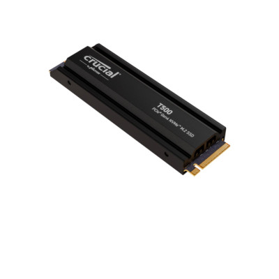 Crucial 1TB M.2 PCIe Gen4 NVMe T500 Heatsink (CT1000T500SSD5)