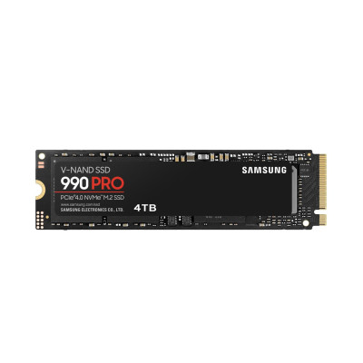 Samsung 4TB M.2 PCIe Gen4 NVMe 990 Pro (MZ-V9P4T0BW)