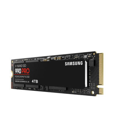Samsung 4TB M.2 PCIe Gen4 NVMe 990 Pro (MZ-V9P4T0BW)