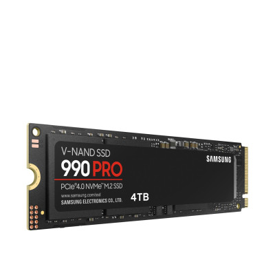 Samsung 4TB M.2 PCIe Gen4 NVMe 990 Pro (MZ-V9P4T0BW)