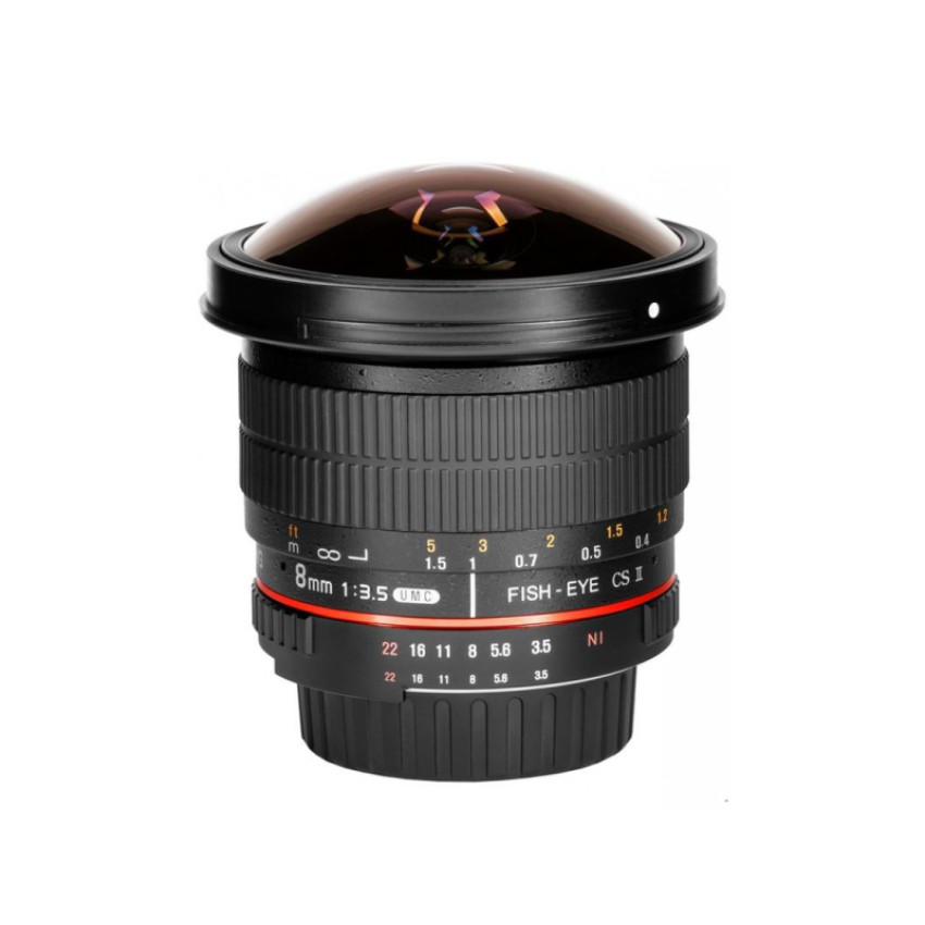 Samyang 8mm f/3.5 AE Fish-Eye CS II Nikon F (AE)