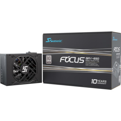 Seasonic FOCUS SPX 650W 80 Plus Platinum (FOCUS-SPX-650)