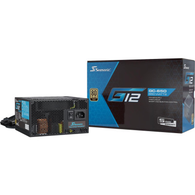 Seasonic G12 650W 80 Plus Gold (G12-GC-650)
