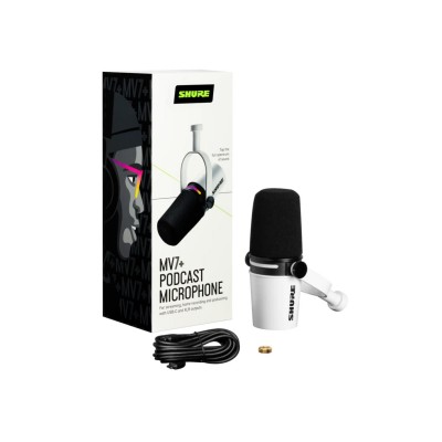 Shure MV7-K-BNDL White