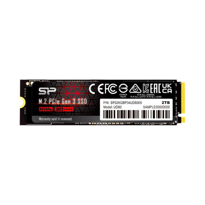 Silicon Power 2TB M.2 PCIe NVMe UD80 (SP02KGBP34UD8005)
