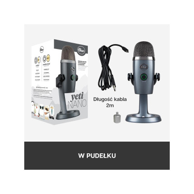 Blue Microphones Yeti Nano Shadow Grey