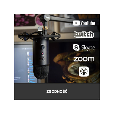 Blue Microphones Yeticaster Broadcast Bundle Blackout (988-000247)