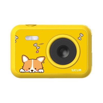 SJCAM FunCam yellow with dog