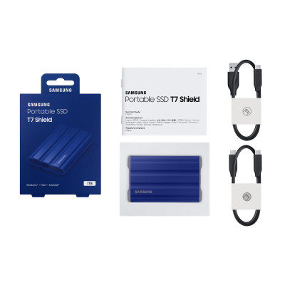 Samsung T7 Shield 1 TB Blue (MU-PE1T0R/AM)