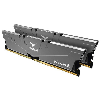 Team Group 16GB (2x8GB) 2666MHz CL18  T-Force VulcanZ Gray (TLZGD416G2666HC18HDC01)
