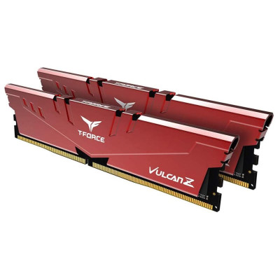 TEAM 16 GB (2x8GB) DDR4 3200 MHz T-Force Vulcan Z Red (TLZRD416G3200HC16CDC01)
