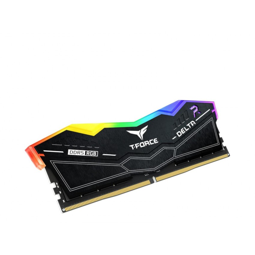メモリー T-FORCE DELTA R DDR5 32GB 6000MHz TEAM 32 GB (2x16GB) DDR5 6400 MHz T-Force Delta RGB Black