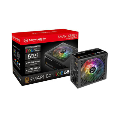 Thermaltake BX1 RGB 550W 80 Plus Bronze (PS-SPR-055NHSABE-1)